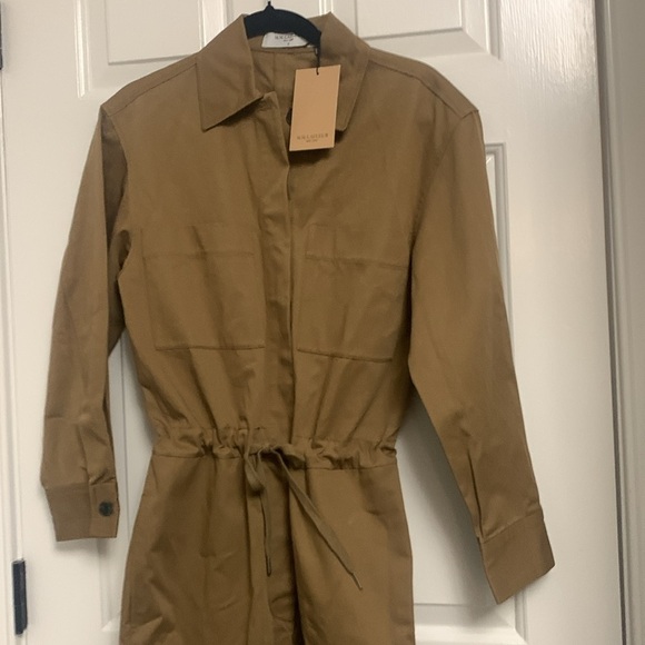 NWT MM LaFleur The Carr Jumpsuit Italian Organic Chino Utility Small Tall - Picture 10 of 13